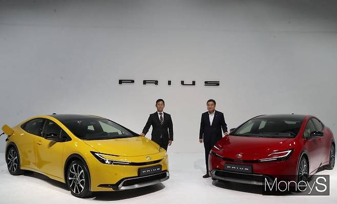 토요타 5세대 프리우스가 국내 출시 2023. 12. 13 /사진=장동규 기자
