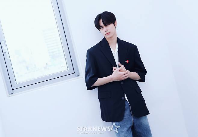 그룹 더보이즈 멤버 주연 '2023 AAA' 인터뷰 /사진=김창현 기자