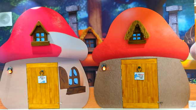 스머프 매직 포레스트 동탄점 별실 외관/ 사진=김혜성 여행+ 기자