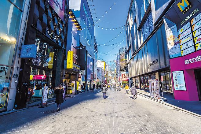 서울 명동 거리