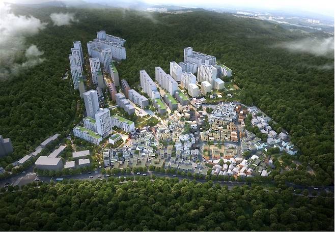 중계본동 30-3번지 일원 조감도[사진=SH공사 제공]