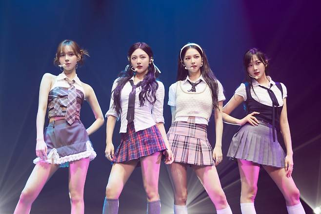 4세대 걸그룹 시장의 포문을 연 에스파 [SM엔터테인먼트 제공]