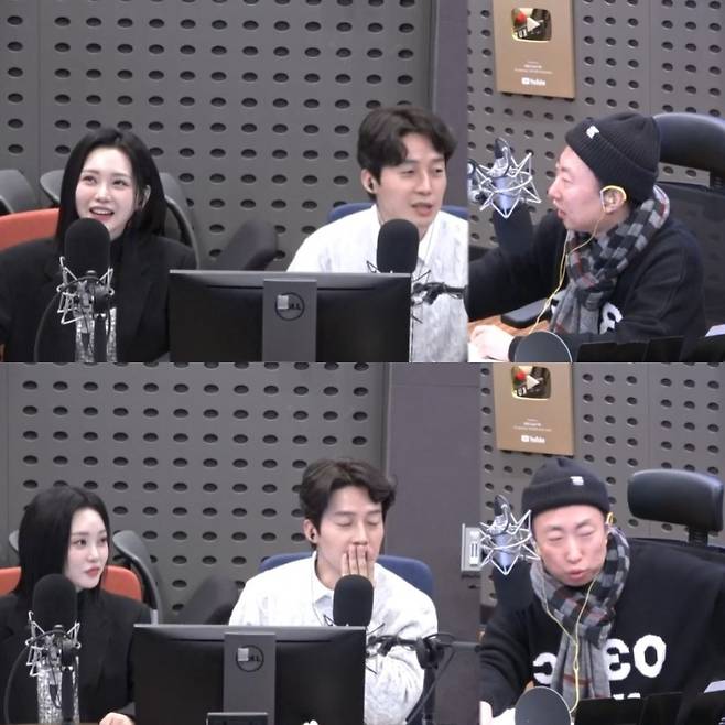 사진=왼쪽부터 홍지윤, 허경환, 박명수/KBS 쿨FM ‘박명수의 라디오쇼’ 캡처