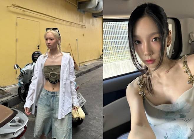 사진 = 윈터, 태연 인스타그램