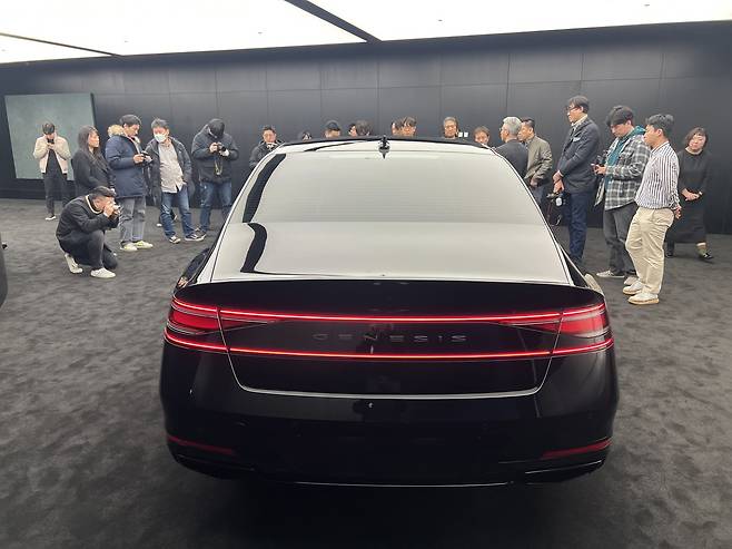 'G90 블랙 에디션 후면' 사진=이상진