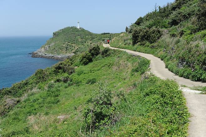 /김준 제공 녹산등대 가는 길.