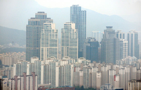 강남 아파트 단지 전경 [사진=뉴시스]