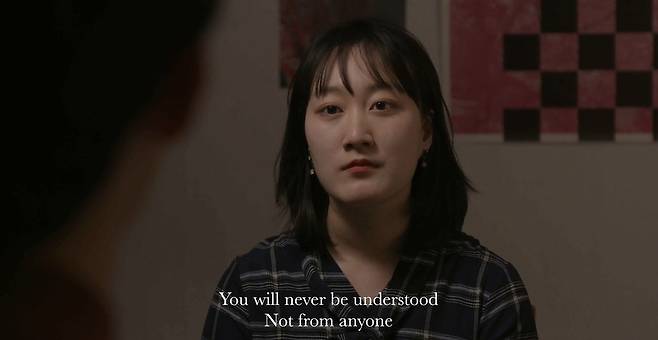 A scene from short film "Yoon" starring actor Baek Yo-sun (Kakacinema)