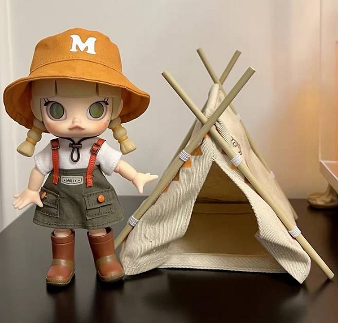 팝마트의 상징 격인 캐릭터 몰리./사진=바이두 캡쳐