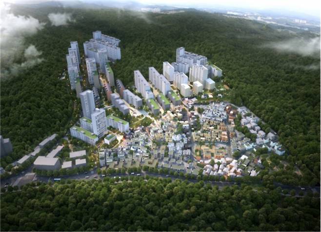 중계본동 재개발사업 조감도. /자료제공=SH