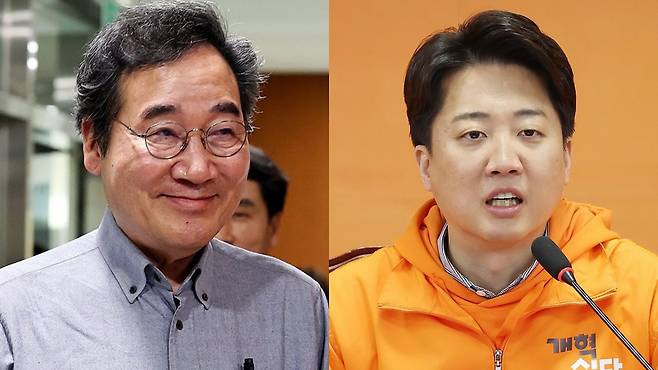 이낙연 새로운미래 대표와 이준석 개혁신당 대표. [연합]
