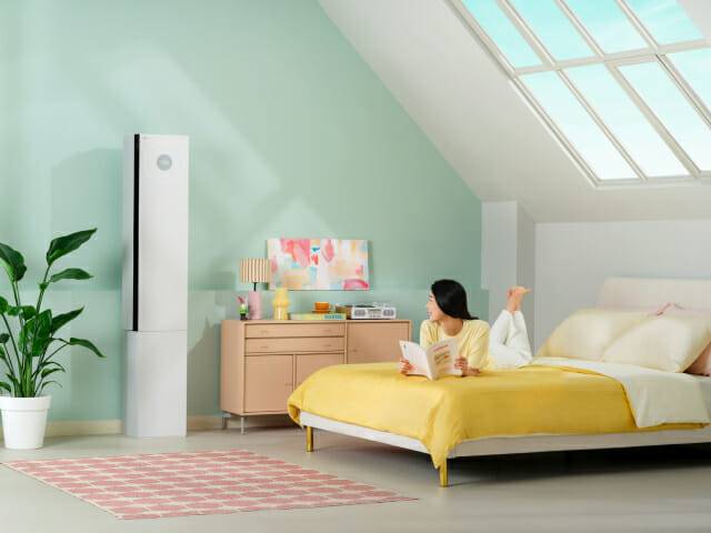 LG 휘센 뷰 에어컨 인테리어 컷(사진=LG전자)