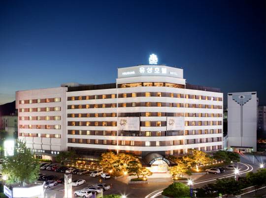 대전 유성호텔 전경. 대전 유성구 제공