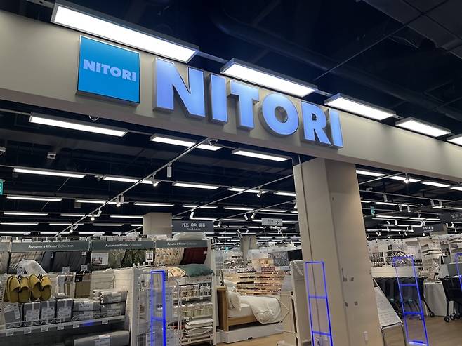 니토리와 이케아는 프리미엄 마케팅을 펼치는 국내 대기업들과 경쟁한다. 니토리 이마트 하월곡점의 입구./사진=박재이 기자