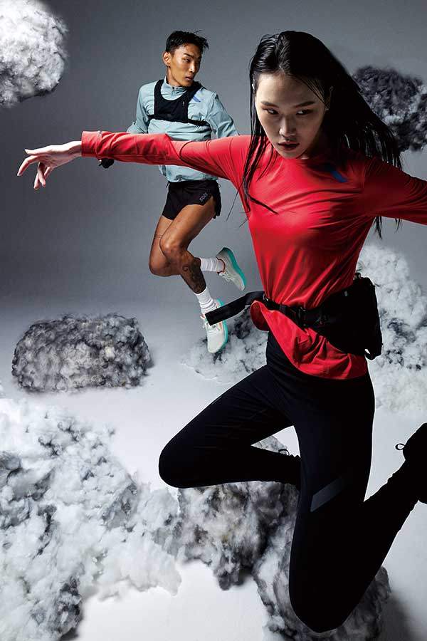 그레이샵이 연출을 맡은 스포츠 브랜드 ARC의 화보.