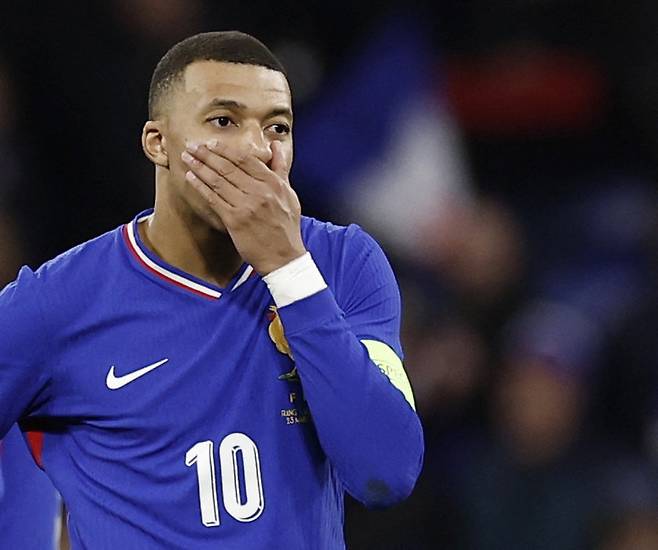 프랑스 축구대표팀의 킬리안 음바페