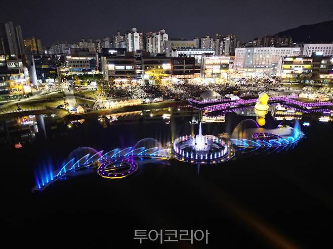 은계호수공원 야경.[사진=시흥시]