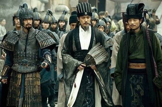 북벌에 나서는 제갈량. 중국  CCTV  드라마 '삼국' [자료= KBS ]