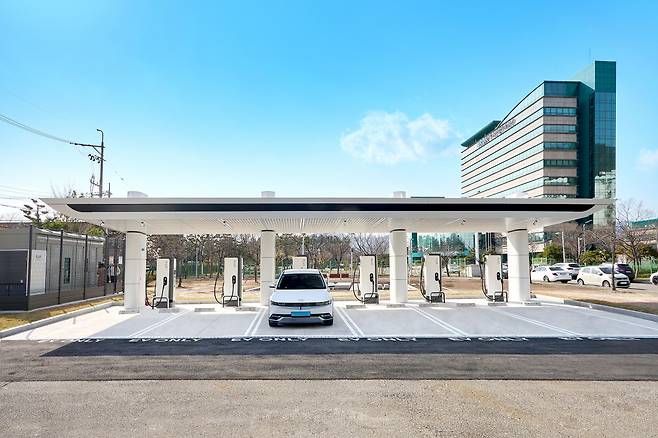 Hyundai Motor Group's latest addition to its Epit charging network is located in Geumgok-dong, Busan. (Hyundai Motor Group)