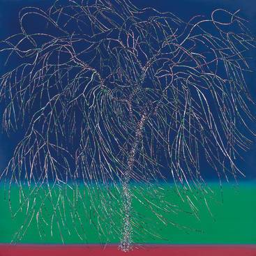 정회윤 작가의 《버드나무4》 ⓒ2024 한국미술응원프로젝트展 제공