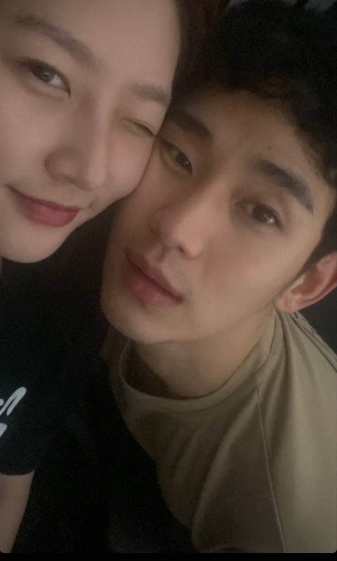 ▲ 김새론(왼쪽), 김수현. 출처| 김새론 인스타그램