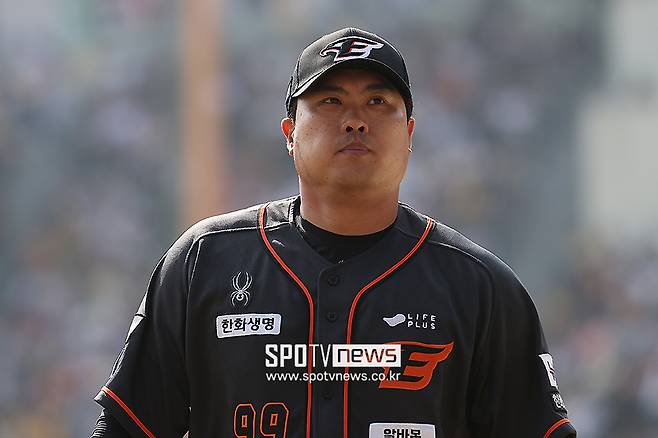 ▲ 한화 이글스 에이스 류현진은 오는 29일 대전에서 열리는 kt 위즈와 홈개막전은 반드시 승리로 이끌겠다고 다짐했다. ⓒ곽혜미 기자