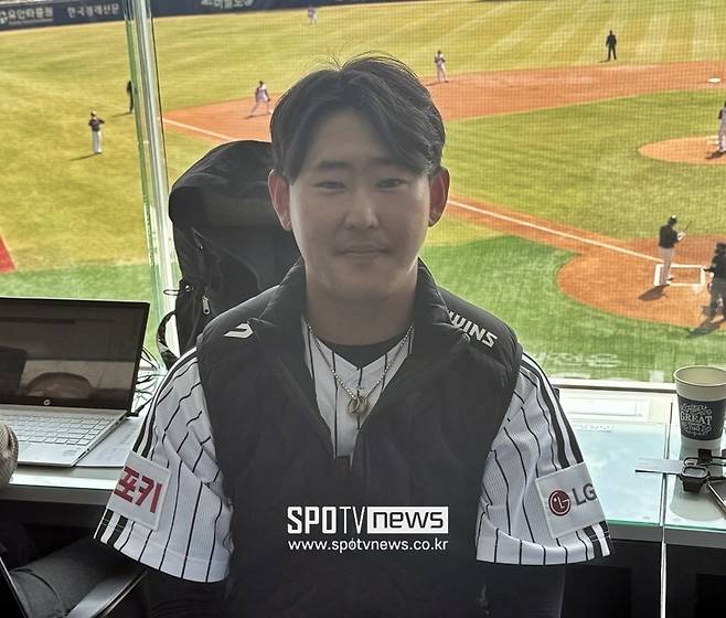 ▲ 취재진과 인터뷰를 진행한 정주현 ⓒ 잠실, 김민경 기자