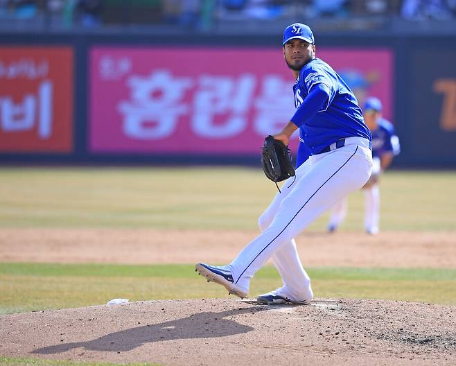 ▲데니 레예스 ⓒ삼성 라이온즈