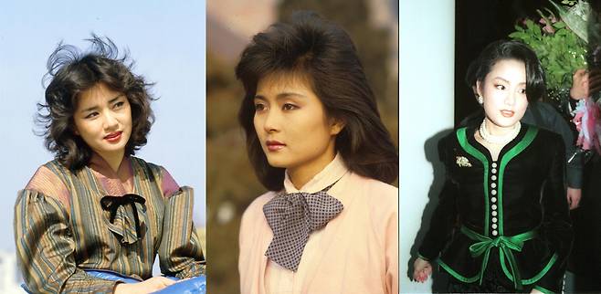 정윤희 유지인 장미희.(왼쪽부터) 스포츠조선DB