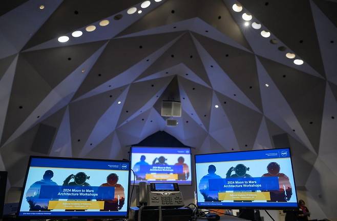 지난 2월 열린 '달에서 화성까지' 프로젝트 건설 분야 워크샵. /사진=NASA
