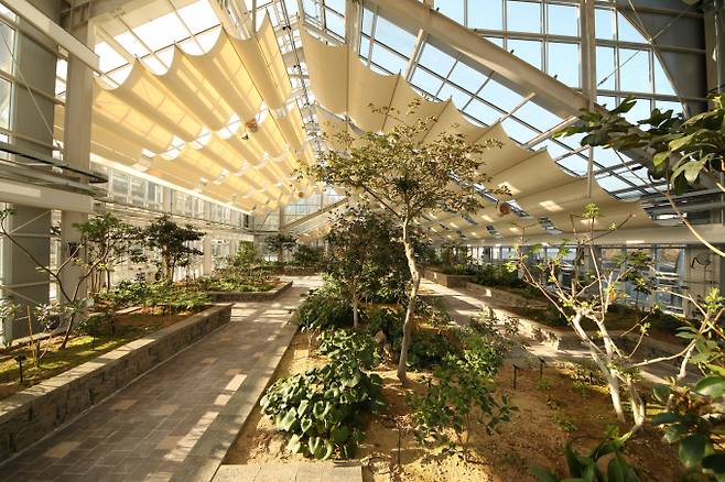 물향기수목원 난대식물원 모습. / 사진제공=경기도