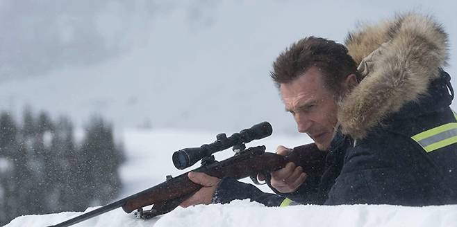 리엄 니슨 주연의 영화 '콜드 체이싱(Cold Pursuit)'.