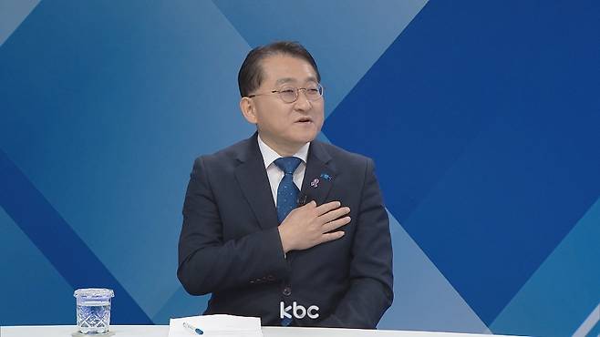 ▲ 25일 KBC여의도초대석에 출연한 차규근 전 본부장