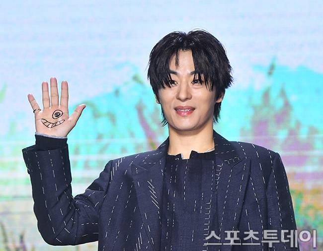 기생수: 더 그레이 제작발표회 구교환 / 사진=팽현준 기자
