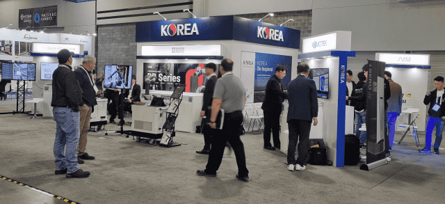 MODEX 2024 한국관 전경 (사진=한국로봇산업협회)