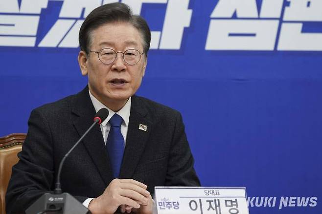 이재명 더불어민주당 대표. 사진=임형택 기자