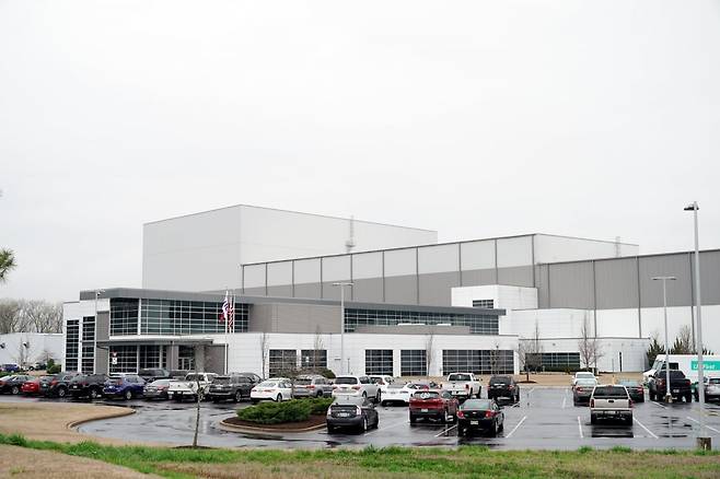 효성중공업 미국 테네시 멤피스 초고압변압기 공장. /사진=효성중공업 제공.