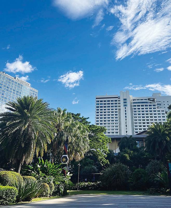 그린벨트의 전경.