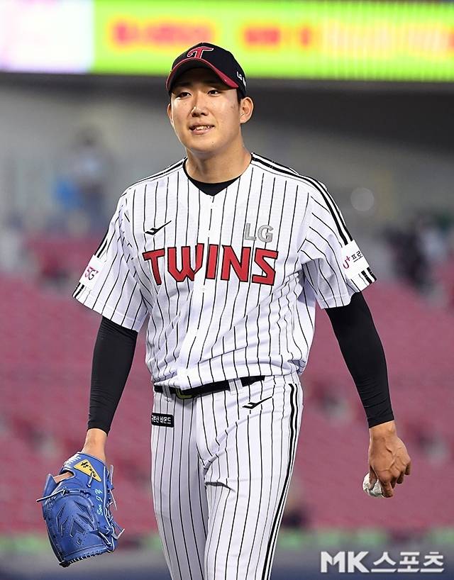 올 시즌 초반 LG 선발진의 한 축을 맡아줘야 할 손주영. 사진=천정환 기자