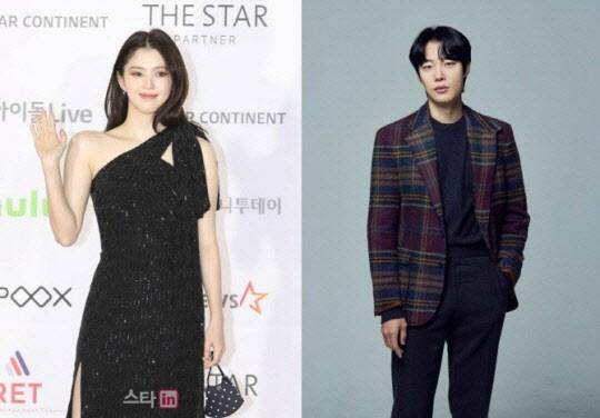 류준열(오른쪽)과 한소희