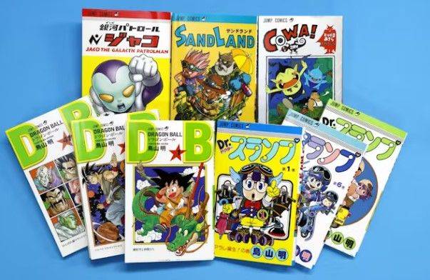 토리야마 아키라의 만화책. X 캡처