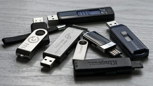 데이터 이동이나 백업용으로 흔히 쓰이는 USB 메모리. (사진=픽사베이)