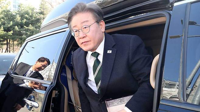 지역구 찾은 이재명 대표 [공동취재]