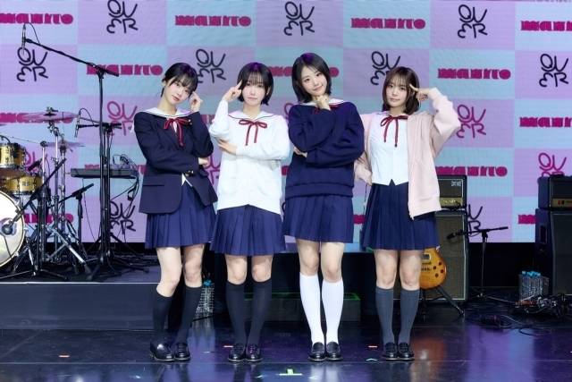 그룹 QWER 미니 1집 '마니또(MANITO)' 발매 기념 쇼케이스. / 타마고 프로덕션