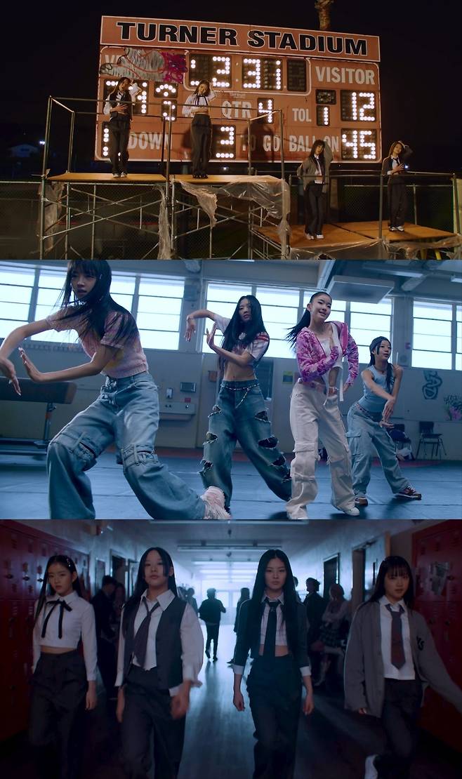 사진=VVUP ‘Locked On’ 뮤직비디오 캡처