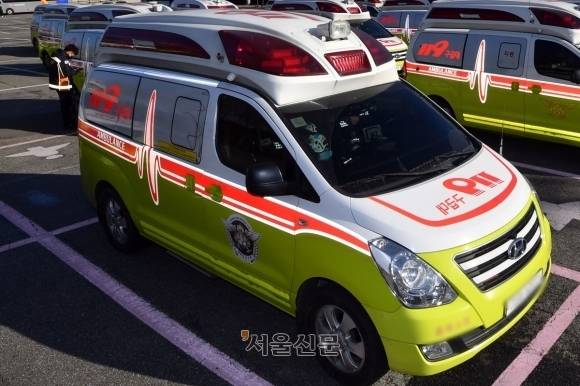 119구급차 자료 이미지 . 서울신문