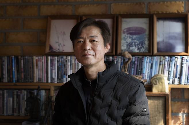2학년 10반 김유민 학생의 아버지 김영오씨(56). ⓒ시사IN 이명익