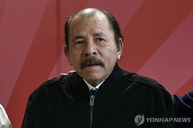 다니엘 오르테가 니카라과 대통령 [AP 연합뉴스 자료사진. 재판매 및 DB 금지]