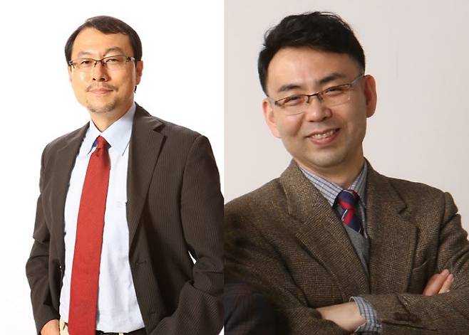 전상용 교수(왼쪽)와 박성홍 교수(오른쪽).(사진=KAIST)