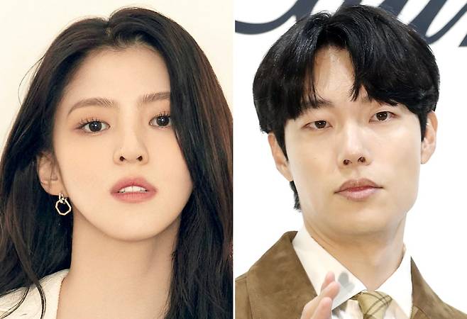 배우 한소희(왼쪽)와 류준열. 연합뉴스, 뉴스1